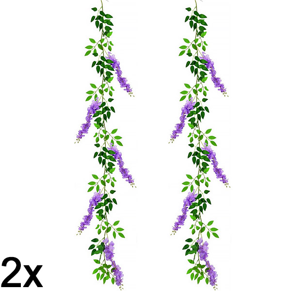 2x Visokokvalitetni svileni cvetovi| WISBLOOM