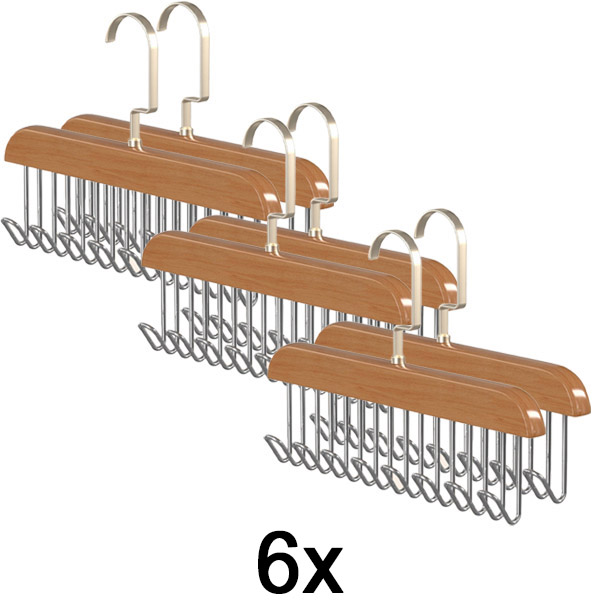 3x Neklizajuća vješalica sa 8 kuka (2 KOMADA) | OCTAHANGER